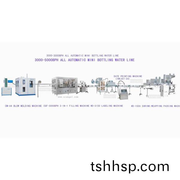 5000BPH mini bottling water line