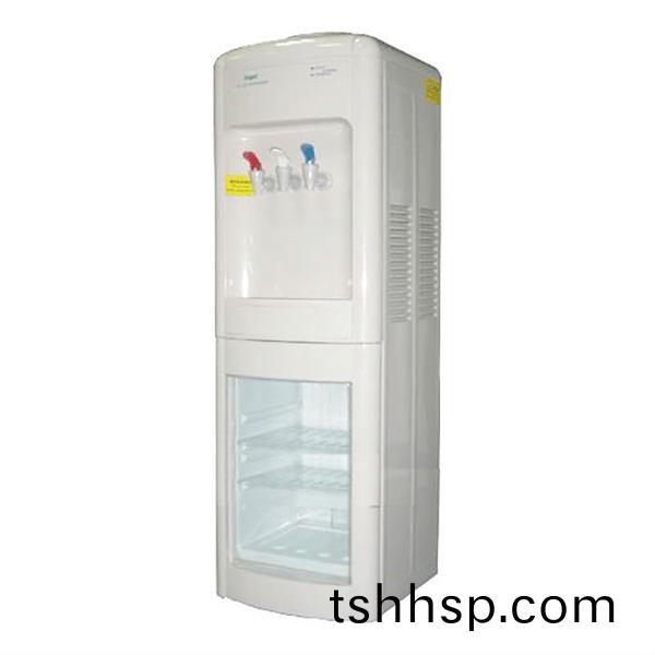 Compressor cooling water dispenser with refrigerator